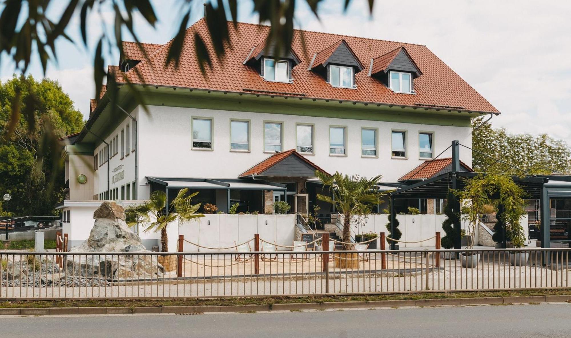 Hotel Am Stadtpark Nordhausen Bagian luar foto